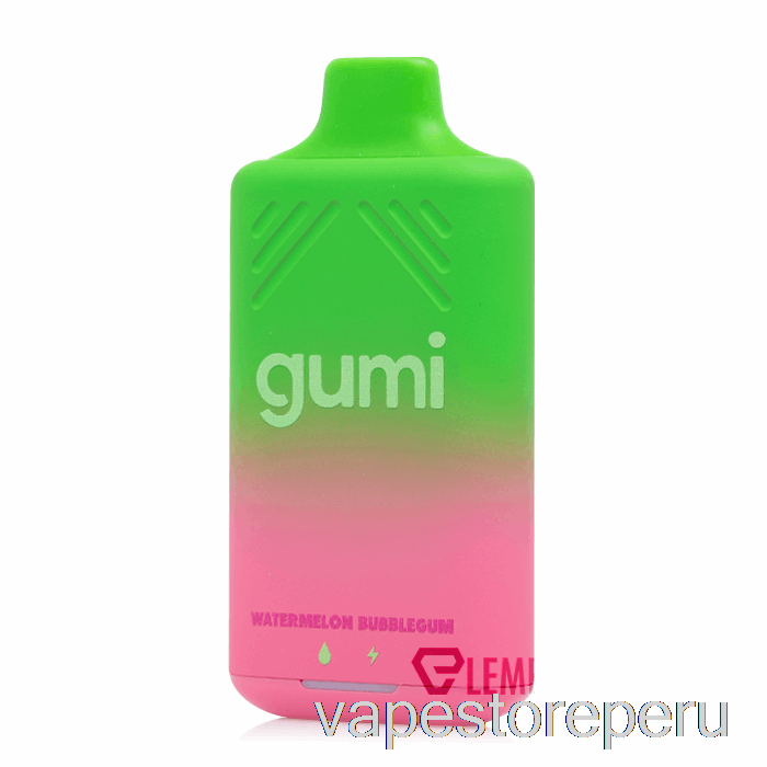 Vape Recargable Gumi Bar 8000 Chicle De Sandía Desechable